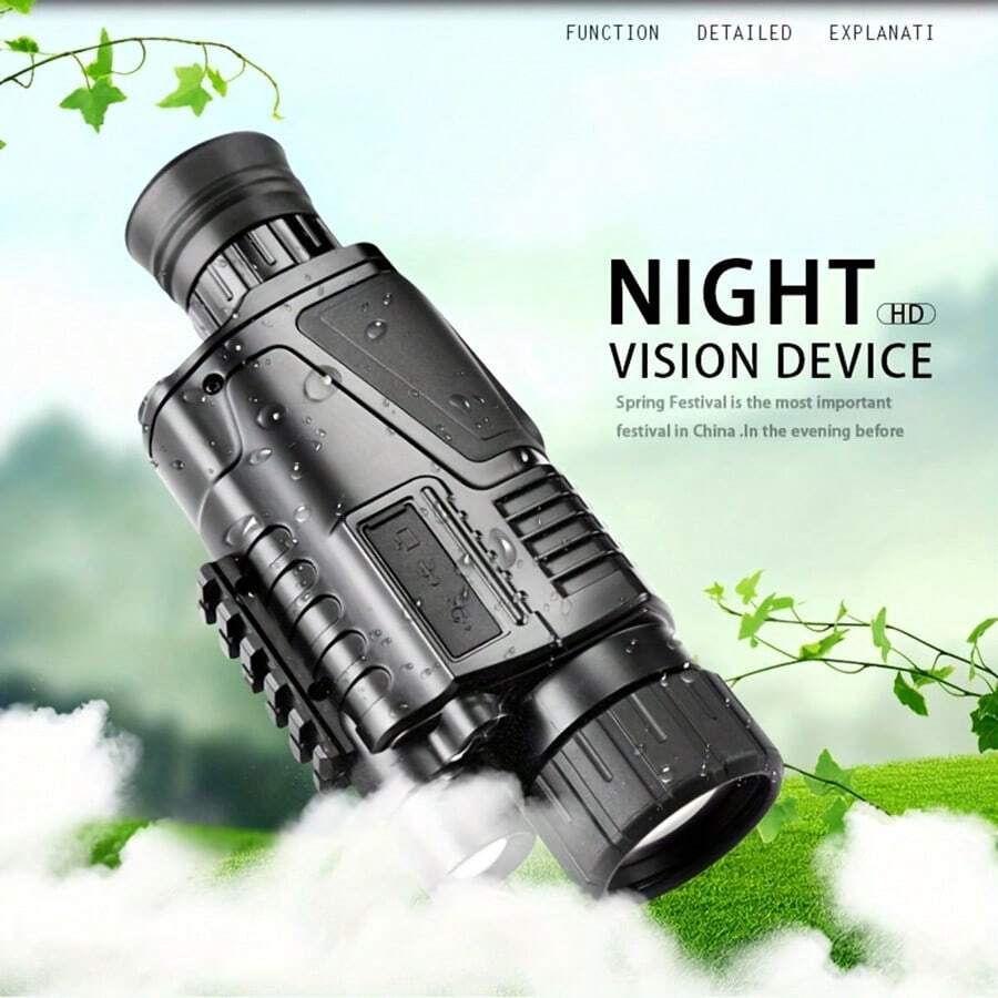 Vision Nocturne Monocular Zoom 8x 7 Niveaux IR écran 3,2 Pouces – Neuf