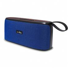 Caixinha De Som Portátil Estéreo SomBox Alça Transporte Hands Free Comando Voz TWS P2 Pendrive Usb - Azul - Visão 4