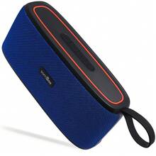Caixinha De Som Portátil Estéreo SomBox Alça Transporte Hands Free Comando Voz TWS P2 Pendrive Usb - Azul - Visão 2