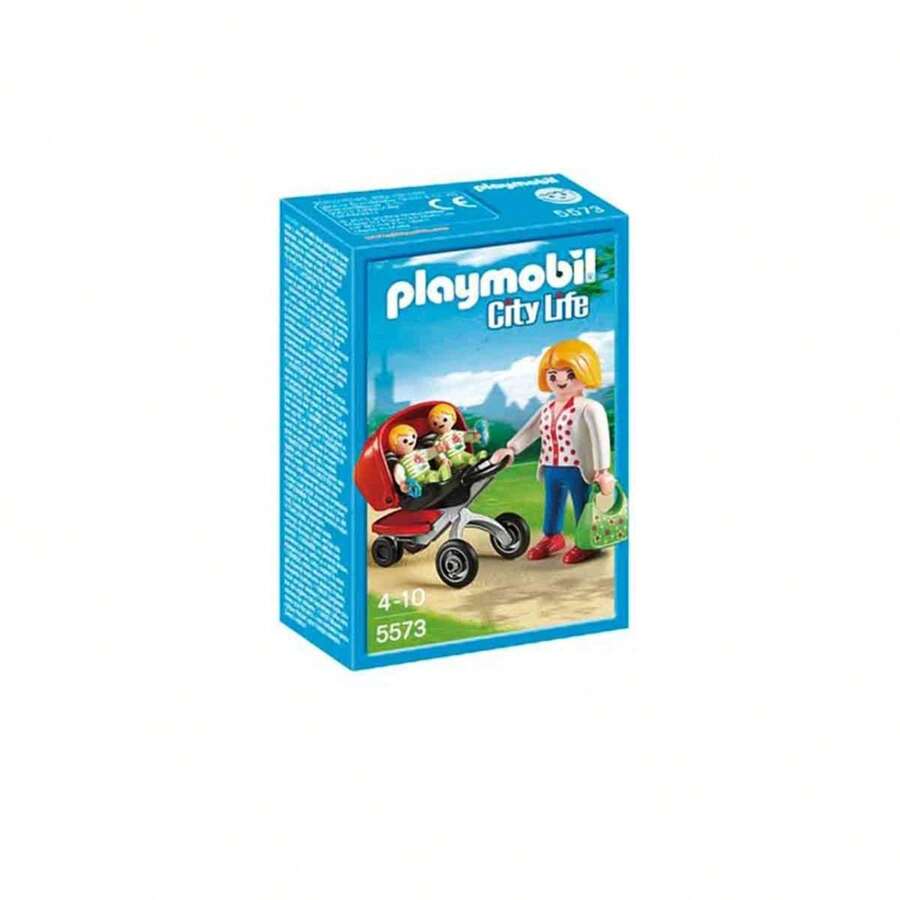 Playmobil City Life Mama con Carrito de Gemelos ✅ Entrega 24/48h a España (península) - Ref. 5573 - Multicolor - Ver 1