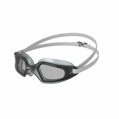 Speedo Unisex Adult Hydropulse Swimming Goggles (White/Grey)