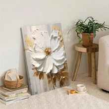 1 件，带框，各种不同的花卉墙壁艺术，油画风格海报印刷，家居装饰，适合客厅和卧室装饰画，可直接悬挂，11.8*15.7 英寸，帆布礼物生日毕业 - A - 查看 8