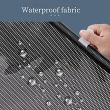 A Multi-Purpose Blackout Heat Insulation Curtain, Can Be Used As Sunscreen, Light Shield, Heat Insulator For Windows. Can Be Used For Home Or As Automatic Rolling Curtain For Cars. Can Also Be Used As Sunshade For Car Front Windshield. - Black - View 5