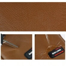 Stylish And Simple Solid Color Men's Lightweight Multi-Functional Crossbody Bag/Sling Bag/Mini Portable Adjustable Waist Bag With Scratch-Resistant And Wear-Resistant PU Leather, Summer Vacation Carry On Utility Waterproof Black Personalised Gifts Boyfriend Husband Freshman For Books Back To School Multi-Functional Dorm University School Bag Commute High School Practical Halloween Gifts For Men Fall Scream Men Bag Travel Bag Sling Bag For Men Winter Christmas Gifts Thanksgiving Purse Holiday Storage Bag Messenger Bag Shoulder Bag Bum Bag Belt Bag Rider Bag Fanny Pack - Black - View 3