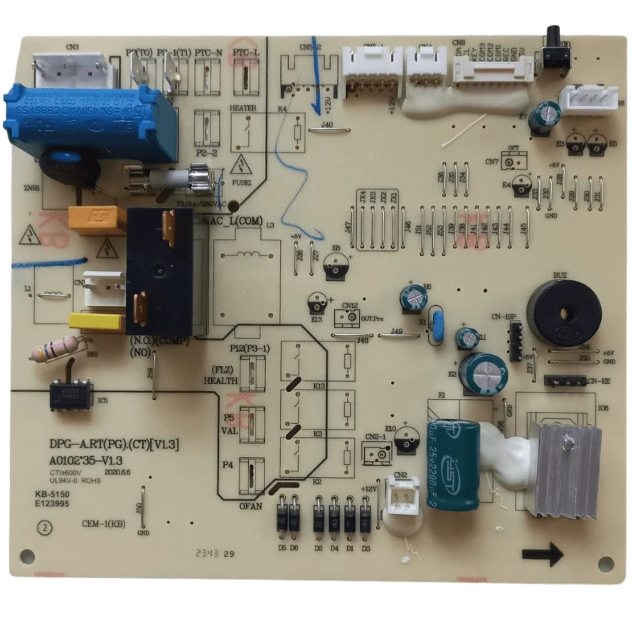 TARJETA ELECTRONICA PARA MINISPLIT PRIME MODELO EMPRC122-T3 - Café integral - Ver 1
