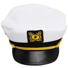 白色海軍帽，派對遊戲帽，海軍帽，舞蹈服飾配件，保安帽 - 白色 - 查看 9