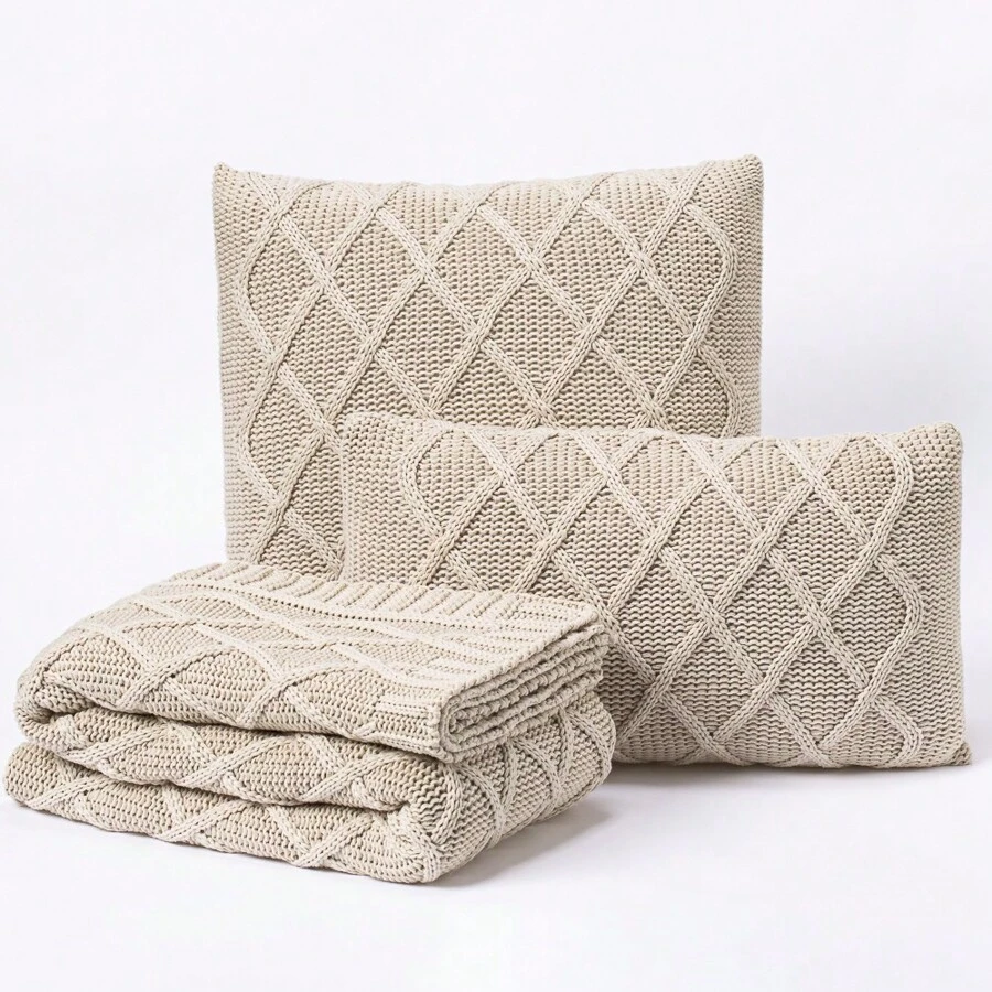 Throws - Beige - Voir 1
