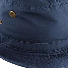 Beechfield Unisex Adult Outback Leather Lined Panama Hat (Navy) - Navy Blue - View 2