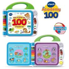 Libro interattivo Le mie prime 100 parole bilingue in spagnolo e inglese 30x6,5x27,9 cm (Vtech 80-601547) - Multicolore - Visualizzare 2