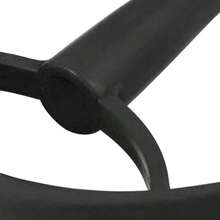 Roma Plastic Kite Scraper (Black) - Black - View 2