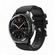 1pc 20mm 22mm Band Compatible With Samsung Galaxy Watch 4/Classic/46mm/42mm/Active 2 Gear S3/S2 Silicone Bracelet GT/2/GT2/3 Pro Strap