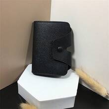 Wholesale Of Men's Multi Slot Bank Card Identification Bags With Large Capacity, Small Size, And Concealed Buckle Card Clips - Multicolor - View 11