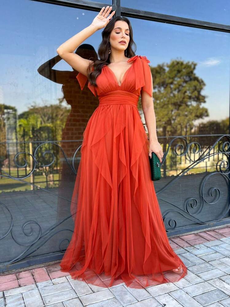 wedding dresses with burnt orange Natural Burnt Orange Wedding Fashions