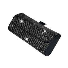 1 Universal Car Sunshade Storage Box, In Car Glasses Frame, Car Sunglasses Diamond Box, Eye Socket, Clip Bracket, Car Use,Glasses Storage Box - Multicolor - View 7