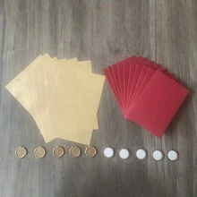 10pcs Burlap Kraft Envelopes For Wedding Party Invitations, Letter Mailing, Postcard Envelopes, Vintage Envelopes, Envelope Size 16.5*11cm (6.5*4.3inches), Letterhead Size 21cm*14.8cm (8.27*6.17inches),10pcs White Burlap Kraft Envelopes,10pcs White Linen Kraft Envelopes + 10pcs Kraft Horizontal Line Letterhead + 10 Fire-Painted Stamps Set,10pcs Tree Pattern Cherry Blossom Pink Kraft Envelopes,Christmas Card Envelope Back To School - White - View 6