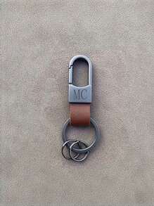 定制雕刻钥匙扣、个性化钥匙扣、定制钥匙扣、定制皮革钥匙扣、坐标钥匙扣经纬度钥匙扣、最佳雕刻礼物、学校用品、返校、学校礼物、办公室用、学校用、教室用、教师礼物、大学用、同事用、宿舍用、教师用、男孩女孩用、青少年用、初中生、中学生、高中生、大学生、大一、大二、低年级学生 - 藍色 - 查看 3