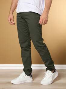Men Jeans - Green - View 2