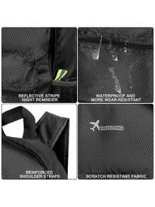 15 L Foldable Backpack, Ultralight Waterproof Daypack For Folding, Small Hiking Backpack For Men And Women, Walking Rucksack Daypack, Hiking Foldable Hiking Backpack For TraveSchool Backpack,School Bag,Backpack For School,Back To School,Portable,Foldable, Suitable For Teen Girls Women College Students Vacation,Holiday,Outdoors, Travel, Outings, School Supplies, Back To School Backpack, School Bookbag, Big Backpack, Backpack School, Back To School Bags, Large Capacity, Lightweight, Classic Casual, Boys And Men, Perfect For Back To School, First Day Of School, Middle School, High School, Fashion School Backpack With Pencil Case - Black - View 6