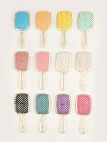 美发蜂窝卷发梳蓬松造型梳 1 件装，柔韧发刷，空心梳理造型梳，干湿两用按摩梳，梳子，边缘梳，梳理梳，梳子，理发师，美发工具，美发产品，后梳，护发，梳子，迷你梳，梳子，后梳，造型梳，卷发梳，边缘梳，梳子，梳发，梳子套装，梳发，卷发梳，解结梳，女士梳子，头发，旅行，美发产品，美发工具，美发用品，理发师，理发师配件，理发店，美发设备 - 橘色 - 查看 5