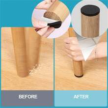 8入組桌椅墊，防滑EVA泡棉墊，多用途，強度穩定，閉孔式不吸水，易裁剪，防震，不脫膠，適用於桌子、椅子、沙發、茶几、床等，防滑防損保護墊 - 彩色 - 查看 8