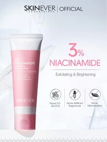 Kem Tẩy Tế Bào Chết SKINEVER Niacinamide 55ml Ống Đơn Làm Mềm Tế Bào Chết Sửa Chữa Và Làm Sáng Da Thích hợp cho mọi loại da Đặc biệt dành cho da hỗn hợp/da dầu SE003 - Trong sáng - Xem 2