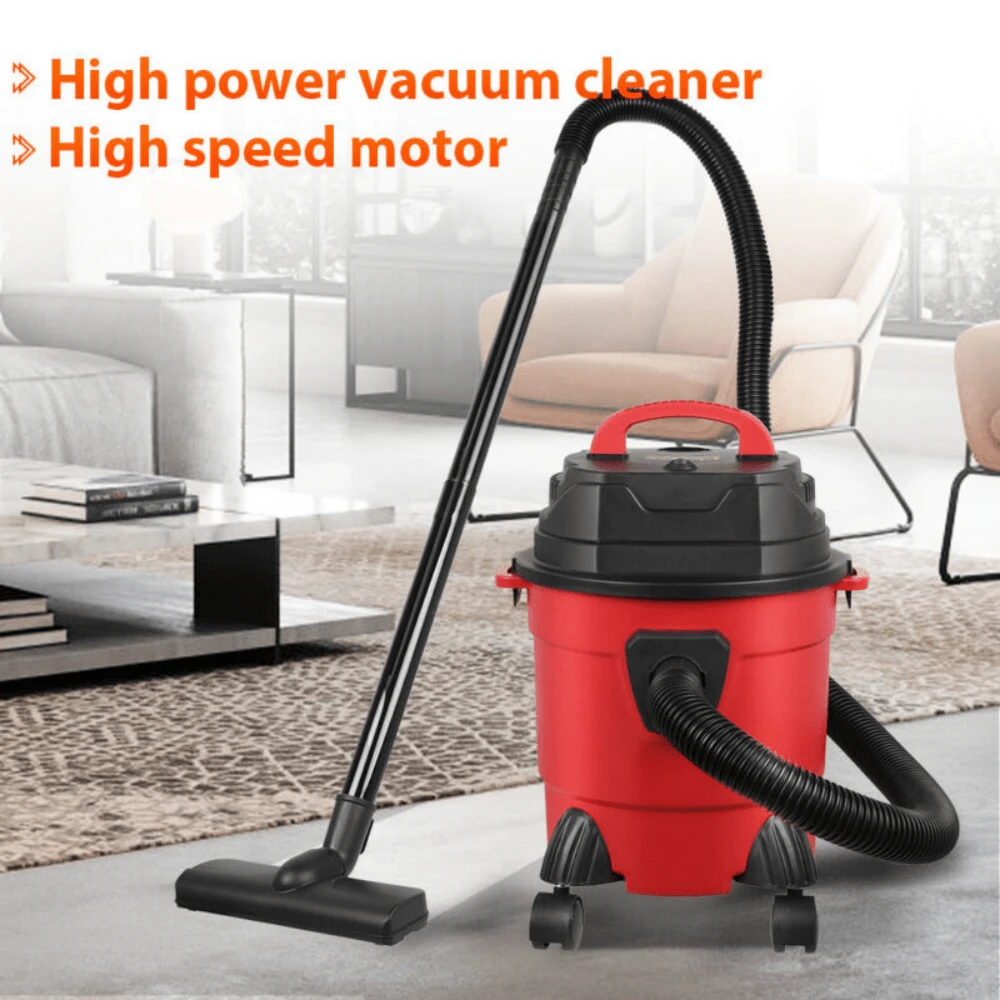 Wet And Dry Vac Vacuum Cleaner 15L 1200W 18000Pa 3-In-1 Blower Cleaner Bagless - Red - View 1