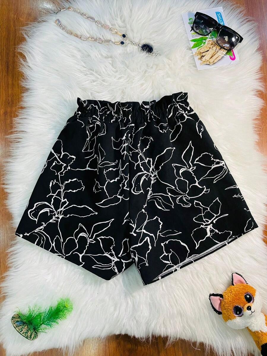 Women Shorts - màu đen - Xem 1