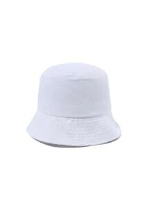 3 chiếc (2 chiếc) (1 chiếc) Mũ xô trơn có thể đảo ngược dùng cho du lịch mùa hè, mũ chống nắng bãi biển cho nam nữ, mũ xô chống tia UV - ngư dân màu rắn - Xem 12
