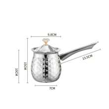 Stainless Steel Coffee Pot With Handle And Pointed Spout For Latte Art, Milk Frothing Pitcher, Milk Frother Cup, Latte Art Jug School Supplies Back To School - Multicolor - View 12