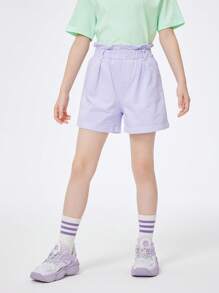 Balabala Tween Girls Pants, Tween Girls Denim Shorts, Summer Big Kids' Fashionable Short Pants,
