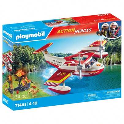Playmobil Action Firefighter Seaplane (71463) ✅ Levering 24/48 uur Naar Spanje (vasteland)