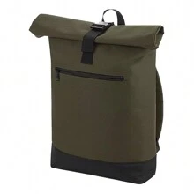 Bagbase Roll-Top Backpack / Rucksack / Bag (12 Litres) ( Green) - Army Green - View 1