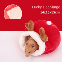 Hamster Christmas Gift Cute Ceramic Mushroom House Pet Supplies, Hamster Cage, Small Pet Rabbit Ferret Non-Slip Pet Sleeping Accessories Warm Winter Nest Cage, Suitable For Small Animals, Widely Used Comfortable Pet House, Hamster Bed, Guinea Pig Cage, Random Color - Multicolor - View 17