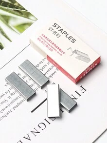 1set Stapler Binding Kit, Assorted Colors 9930 Handheld Stapler + 3000pcs Staples, Simple & Versatile Design Suitable For Office, Students, Delivery - Multicolor - View 5