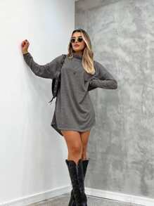 Women Dresses - Grey - View 1