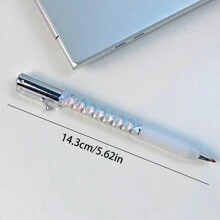Geometric Deformation Pen For OCD, Diamond Cut Neutral Black Quick-Drying Pen, Unique Creative Stationery For Stress Relief - Multicolor - View 8