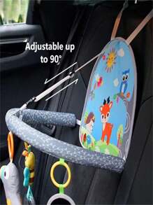 Baby Soothing Hanging Charms, Safe Seat Travel Car Hanging Toy
