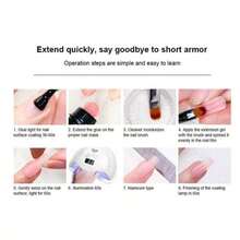 6 piezas. Polygel/Acrygel 30g. - transparente - Ver 5