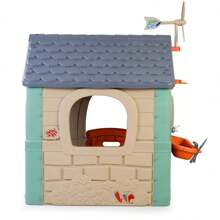 Casa Feber Recycle Eco House 20x105,5x109,5 cm - Casitas Infantiles - Casas de Jardín - Ref. FEH26000 - Multicolor - Ver 3