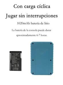Consola De Juegos De Video Retro,Consola retro portatil G5 ,con Incorporada En 500 Juegos, con pantalla de 3.5",,conecta a un tv con cable rca incluido ,bateria recargable y cable de carga,regalos favoritos de los niños - Rosa - Ver 10