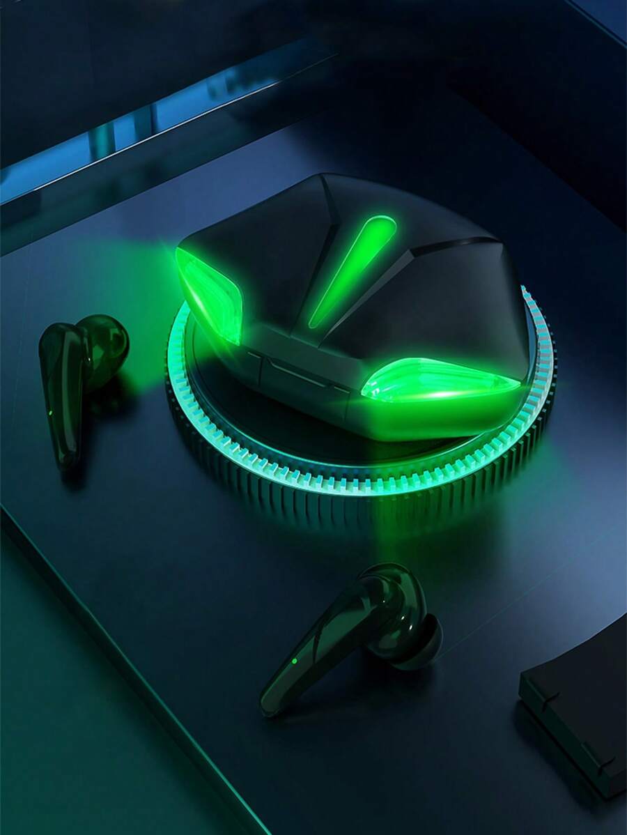 Low-Latency TWS Gaming Earbuds - Black - Black - View 1