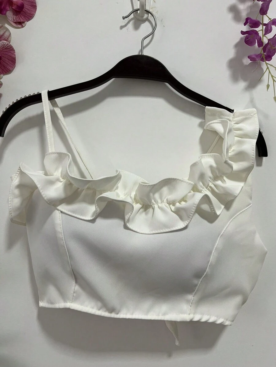 Women Tank Tops & Camis - White - View 1