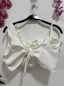 Women Tank Tops & Camis - White - View 3