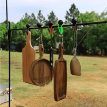 Lưu trữ ngoài trời Khóa đàn hồi Dây đeo mini để buộc, cố định phụ kiện tán lều - Nhiều màu - Xem 5