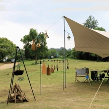 Lưu trữ ngoài trời Khóa đàn hồi Dây đeo mini để buộc, cố định phụ kiện tán lều - Nhiều màu - Xem 1