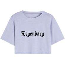 Women Tops - 灰色 - 查看 1