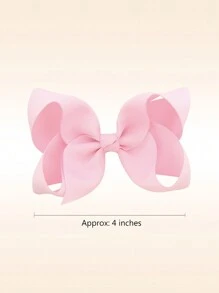 3pcs/Set Girls Heart Shaped Glasses & Bowknot Hair Clips Set - A - View 6