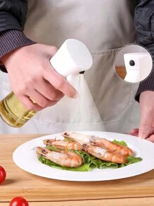 1pc Explosive Pressure Type Oil Spray Bottle Home Seasoning Bottle Dustproof Oil Control Bottle Kitchen Spray Spray Spray Bottle Oil Pot,Kitchen,Summer Beach Party,Food,Camping,Organizer,Room Decor,Kitchen Items. - Multicolor - View 2