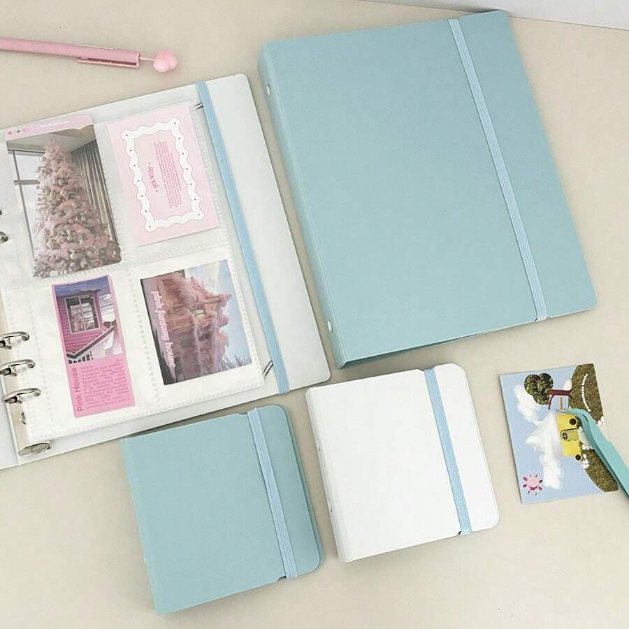 Set de carpeta para hojas sueltas en tamaño A5/mini - Multicolor - Ver 1