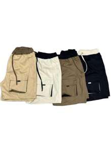 Men Shorts - 灰色 - 查看 4